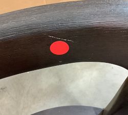 Open Box: Cline Swivel Counter Stool (24") - Charcoal