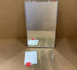 Open Box: Vintage Recessed Medicine Cabinet (21" x 34") - Chrome