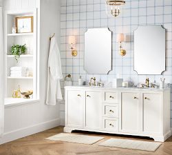 Elizabeth Glass Hundi Semi Flush Mount (15")