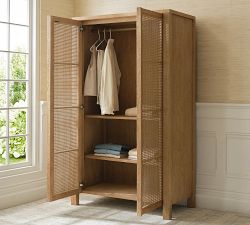 Marina Cane Armoire (42")