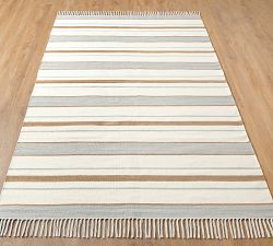 Atlas Handwoven Striped Outdoor Performance Wool Rug