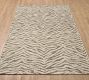 Zebra Hand-Knotted Wool Rug