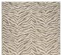 Zebra Hand-Knotted Wool Rug