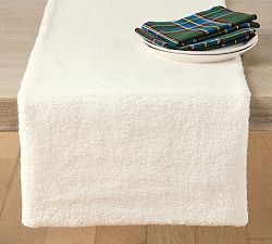 Open Box: Sherpa Table Runner (18"W x 108"L) - Ivory
