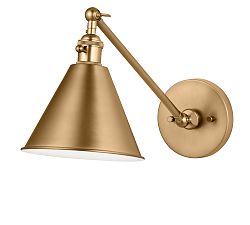 Open Box: Wiley Metal Sconce (14.5") - Satin Brass
