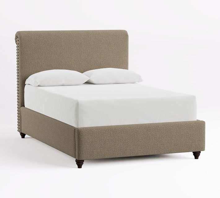 Chesterfield Upholstered Bed | Pottery Barn