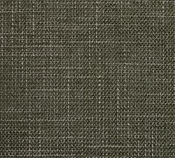 Open Box: Maison Upholstered Dining Chair - Performance Slub Weave Moss, Antique Bronze Leg