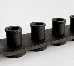 Modern Bronze Centerpiece Candle Holder