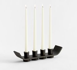Modern Bronze Centerpiece Candle Holder
