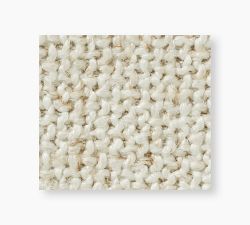 Open Box: Pearce Square Arm Left Loveseat Slipcover Only - Performance Boucle Oatmeal