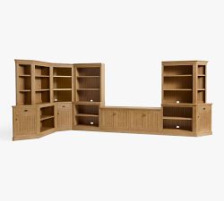 Aubrey 7-Piece Storage Cabinet with Shelf Set (199")