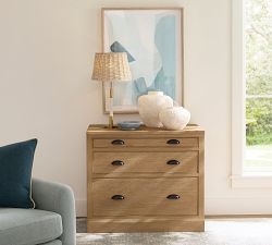 Reese Rattan Table Lamp (18")