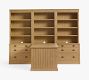 Aubrey Peninsula Desk with Storage (108")