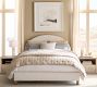 Arlo Upholstered Arched Bed
