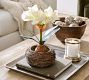 Faux Composed Amaryllis in Basket