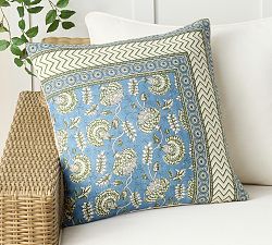 Lorina Border Printed Outdoor Pillow