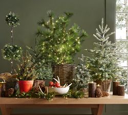 Premium Flickering Flameless Candle - Brown Bark