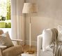 Reese Rattan Floor Lamp (53")