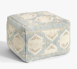 Arroyo Handwoven Pouf