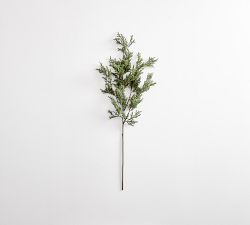 Faux Green Pine Branch