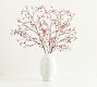 Faux Oversized Red Berry Branch