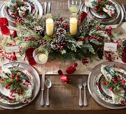 Holly Berry Stoneware Dinnerware Collection