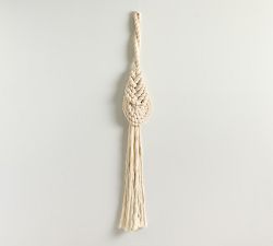 Woven Macrame Knot Wall Art