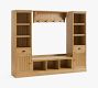 Aubrey 4-Piece Entryway Set with Storage Cabinets