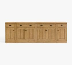 Aubrey Storage Cabinet Console with Drawers (108")