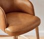 Courcheval Leather Stool