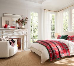 Faux Magnolia Red Berry Bundle