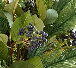 Faux Rustic Pine and Berry Bundle