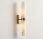 Frances Alabaster Double Tube Sconce (22")