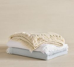 Orinda Cotton Gauze Muslin Throw