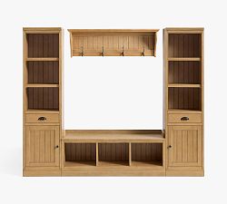 Aubrey 4-Piece Entryway Set with Storage Cabinets