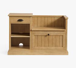 Open Box: Aubrey Entryway Storage Bench - Seadrift