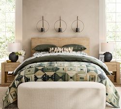 Grove Patterned Lumbar Pillow Cover