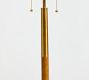 Reese Leather Floor Lamp (62")
