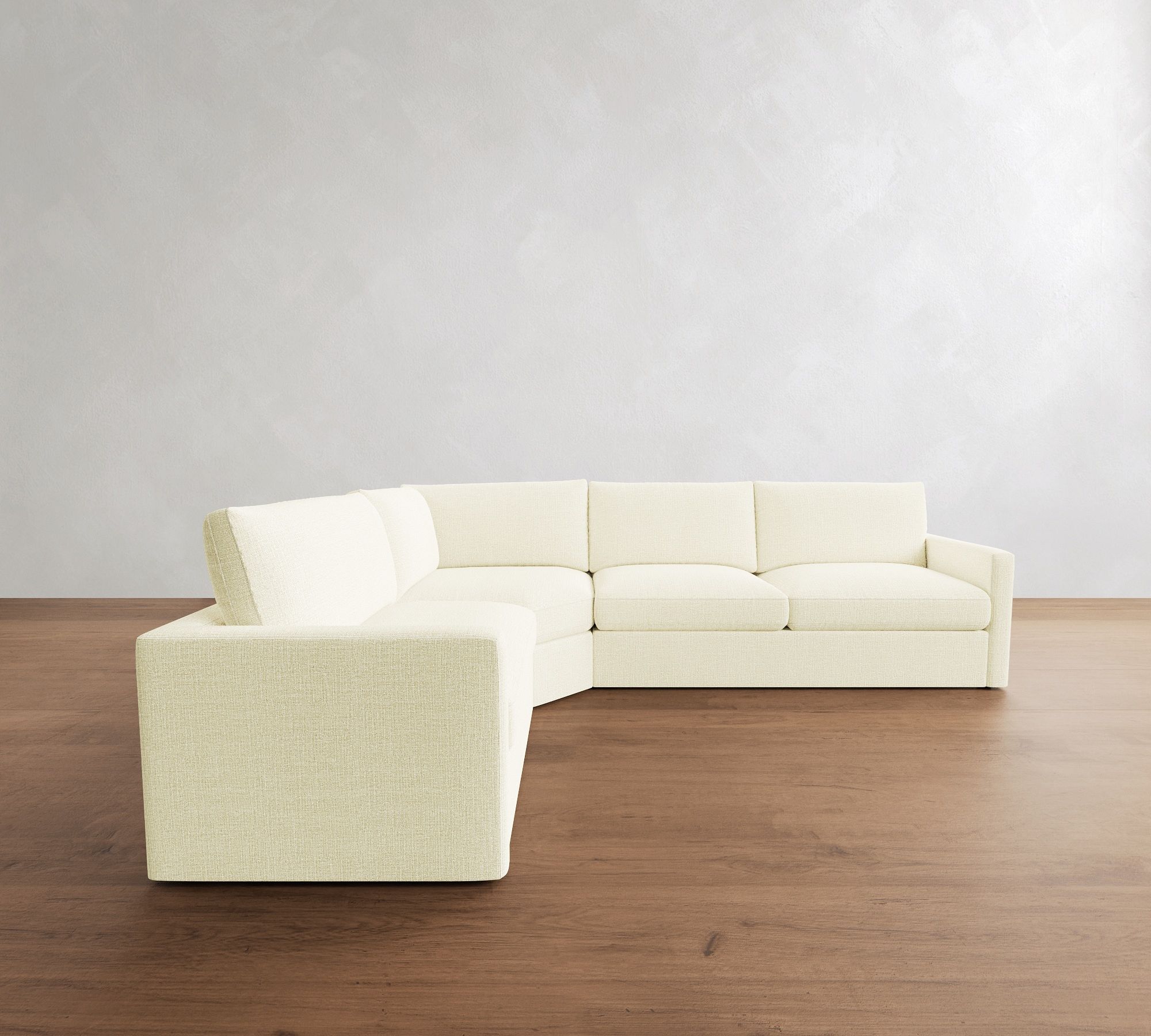 Westwood Slim Arm 3-Piece Wedge Sectional (125")