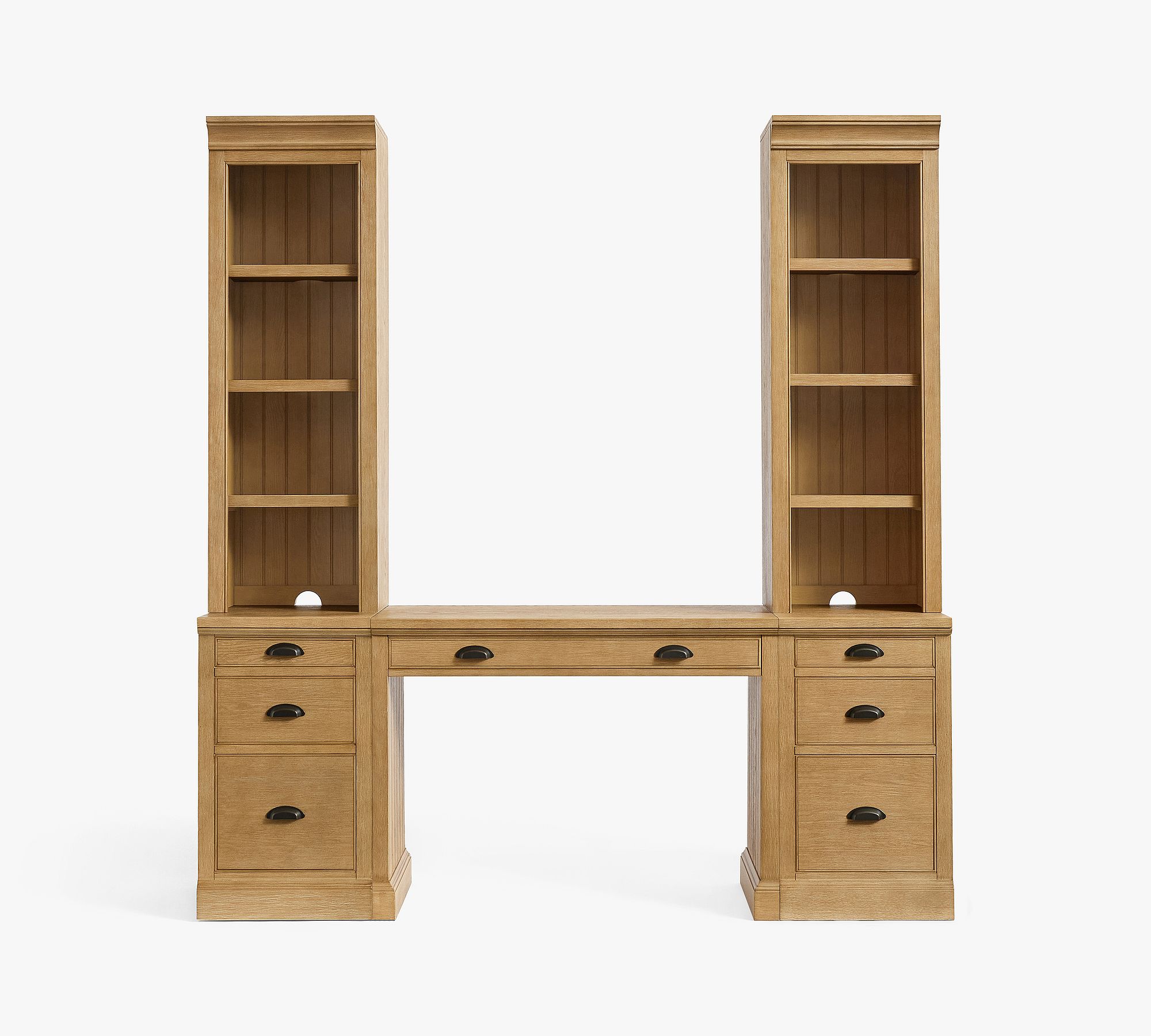 Aubrey Writing Desk with Storage  (78")