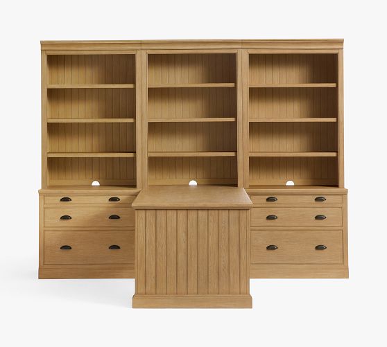Pottery Barn Aubrey Shelf with Closet Rail