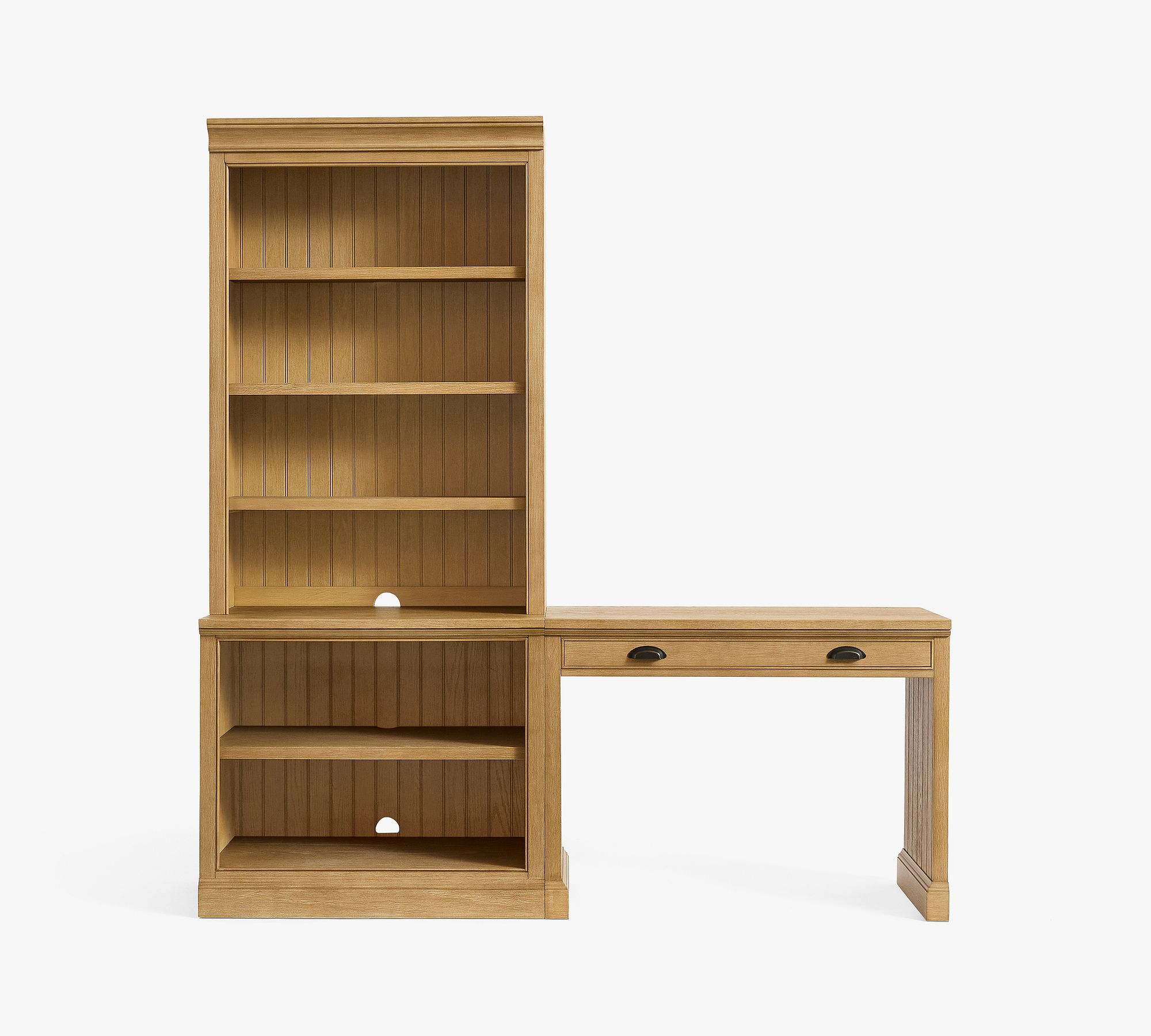 Aubrey Writing Desk with Bookcase (78") - thumbnail 5
