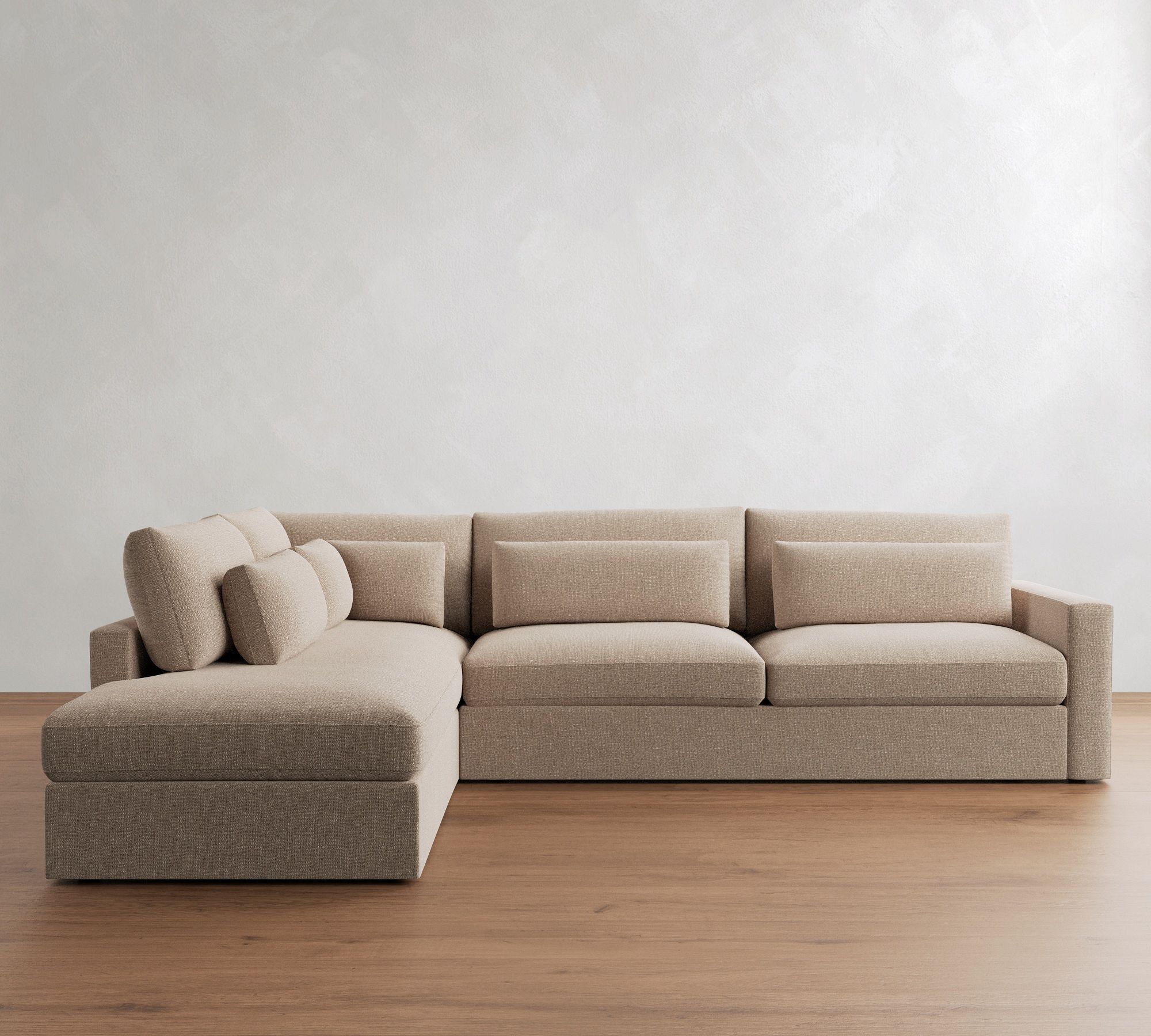 Westwood Roll Arm Deep Seat Return Bumper Sectional (125"-137") - thumbnail 5