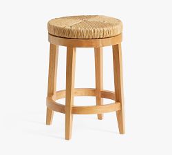 Cardiff Woven Swivel Counter Stool