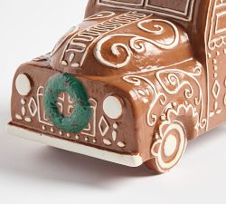 Handcrafted Ceramic Gingerbread Truck