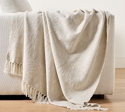 Hollyn Cotton Woven Throw
