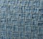 Denim Basketweave Lumbar Pillow