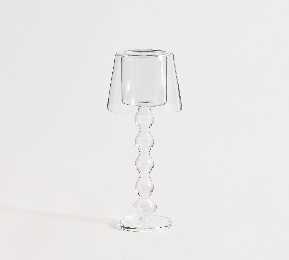 Cordelia Glass Lamp Candle Holder