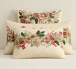 Holly Berry Wreath Sham