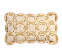 Open Box: Cooper Quilted Sham, King, Set of 2 - Gold